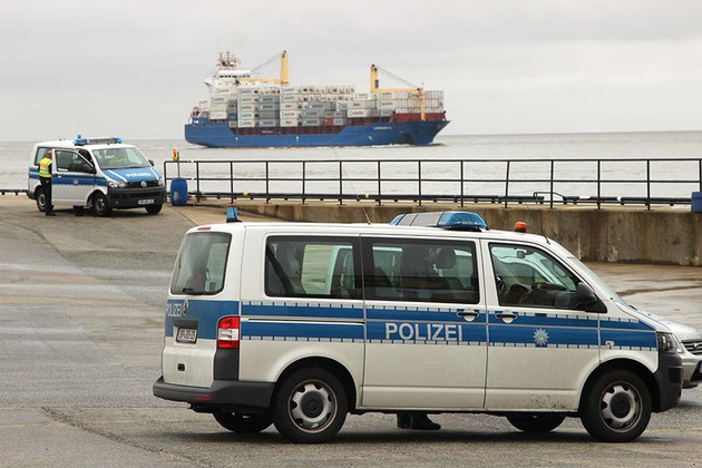 Grenzpolizeiliche Überwachung in Cuxhaven