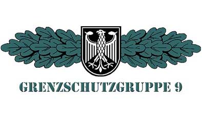 Historisches Zugehörigkeitsabzeichen der GSG 9 der Bundespolizei