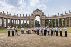 Die Blasmusikformation des Bundespolizeiorchesters Berlin