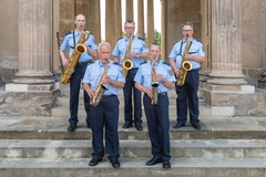 Das Saxofonquintett des Bundespolizeiorchesters Berlin
