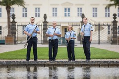 Das Klarinetten-Quartett des Bundespolizeiorchesters Hannover