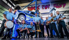 Die Rock-Pop-Band des Bundespolizeiorchesters Hannover