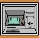 Clipart: Geldautomat