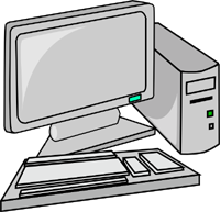 Clipart: Computer