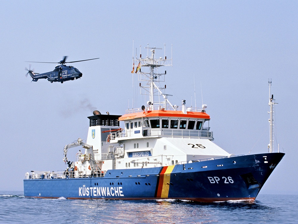 Das Schulschiff „Eschwege“ kommt bei der Aus- und Fortbildung zum Einsatz.