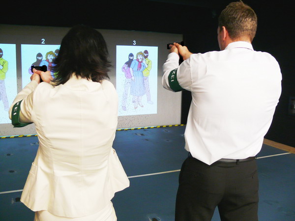 Spezifisches Schießtraining für Flugsicherheitsbegleiter